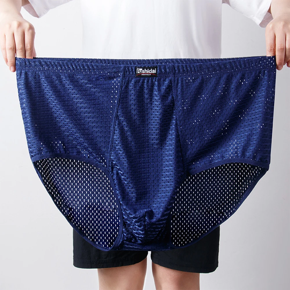 

Hot Fat ManNew Men Plain Large Boxer Underwear Classic Mesh Shorts New Men Shorts U Convex Pouch Swim ShortsBoxer Briefs