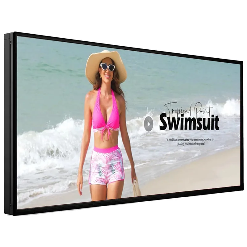66x34 Inch P5 Outdoor LED Display, Waterproof WiFi USB Programmable Full Color Video Board for Shop 1