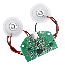Ultrasonic Atomizing Humidifier Kit with USB - C and Rubber Gasket (Type - C)