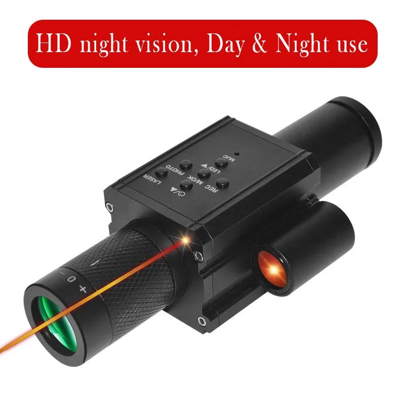 

TD-02 200M Infrared Night Vision Scope Sight 1080P UHD 4X Digital Zoom Wildlife Tactical Monocular Telescope for Hunting