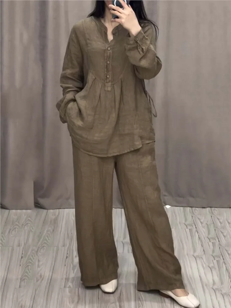 Womens Fall Rompers 2024 Ciityk Womens Fall Cotton Linen Piece