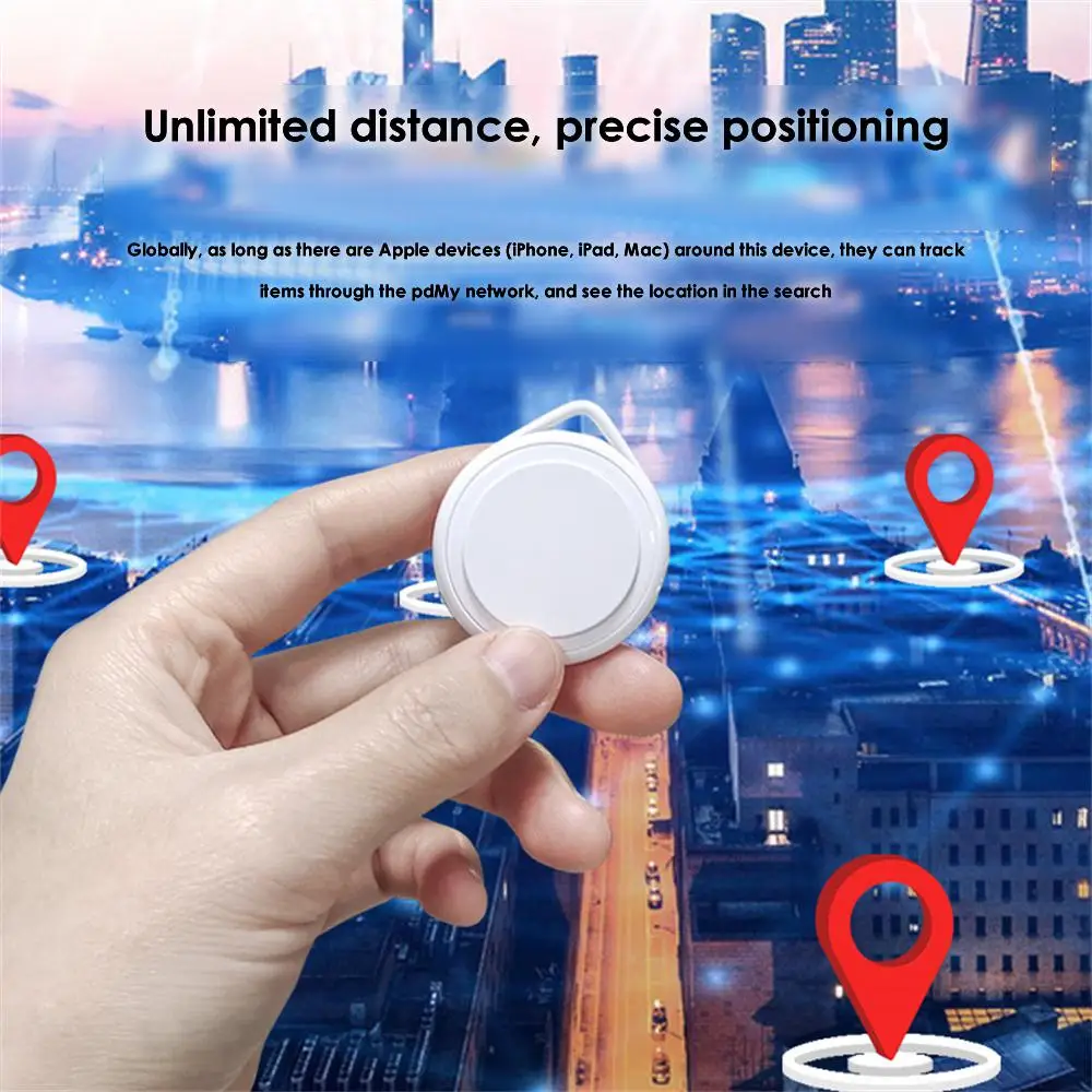 

Itag Find My Locator Mini GPS Tracker Positioning Anti-loss Device for Elderly Children and Pets for Apple Find Tracking Device