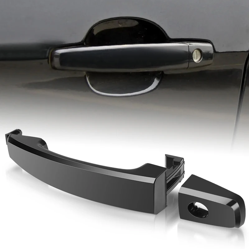 Maniglie per porte esterne Maniglia esterna anteriore posteriore sinistra destra per Chevrolet Holden Captiva 2006-2018 Cromo / Nero  34
