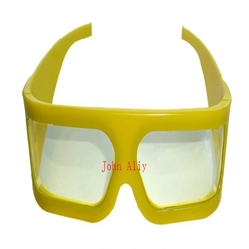 Vidros Polarizados para Filmes 3d Quadro Amarelo para Filmes 3d 10 Pcs - Image 4