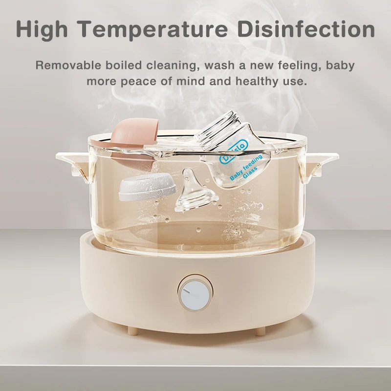 Dr.isla Glass Bottles Newborn Feeding Bottles 80ML/160ML Baby Bottle Anti-flatulence Milk Feeding Bottles Infant BPA free 5