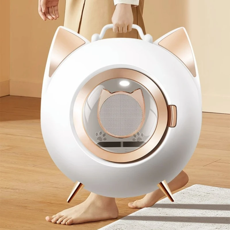 Large Capacity Pet Drying Box Universal Water Blower for Cats and Dogs High Air Volume Portable Pet Dryer Noiseless Hair Dryer 1