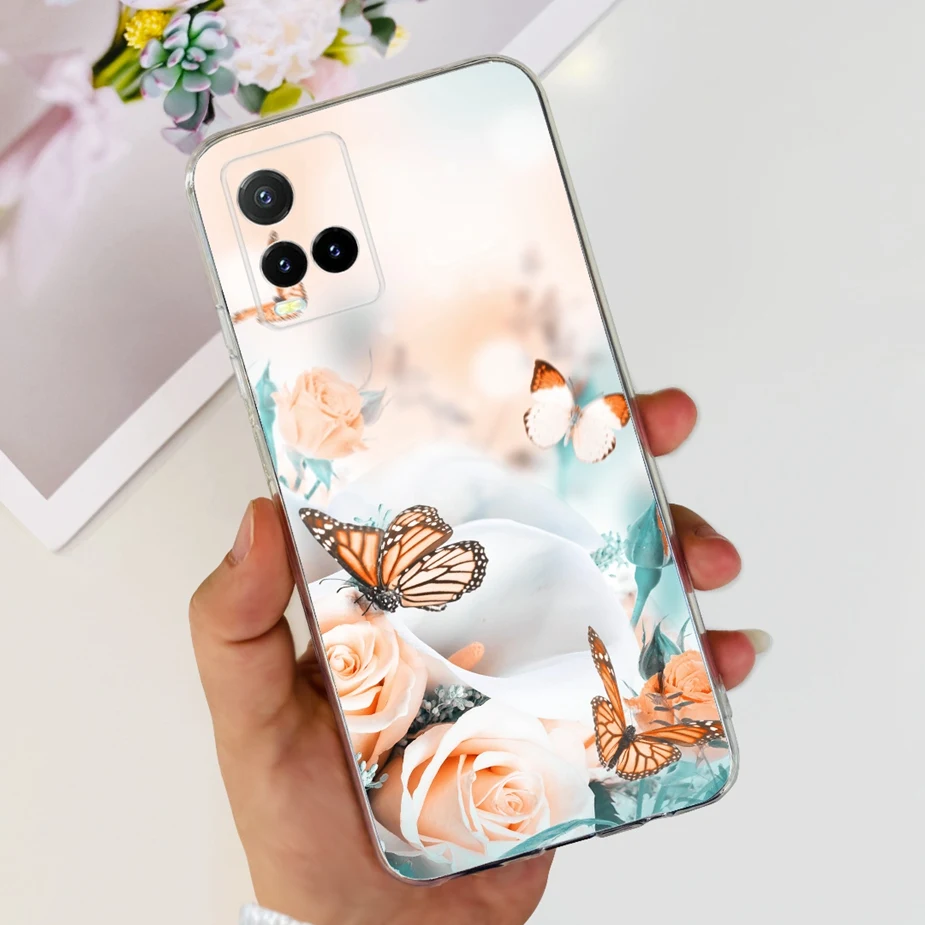 Cute Painted Soft Slim Phone Case - Artistic Back Cover Shell
