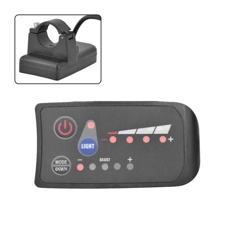 A74K-S810 E-Bike Meter LED Display+36V 350W Sine Wave Controller For Electric Bike Electric Bicycle Meter
