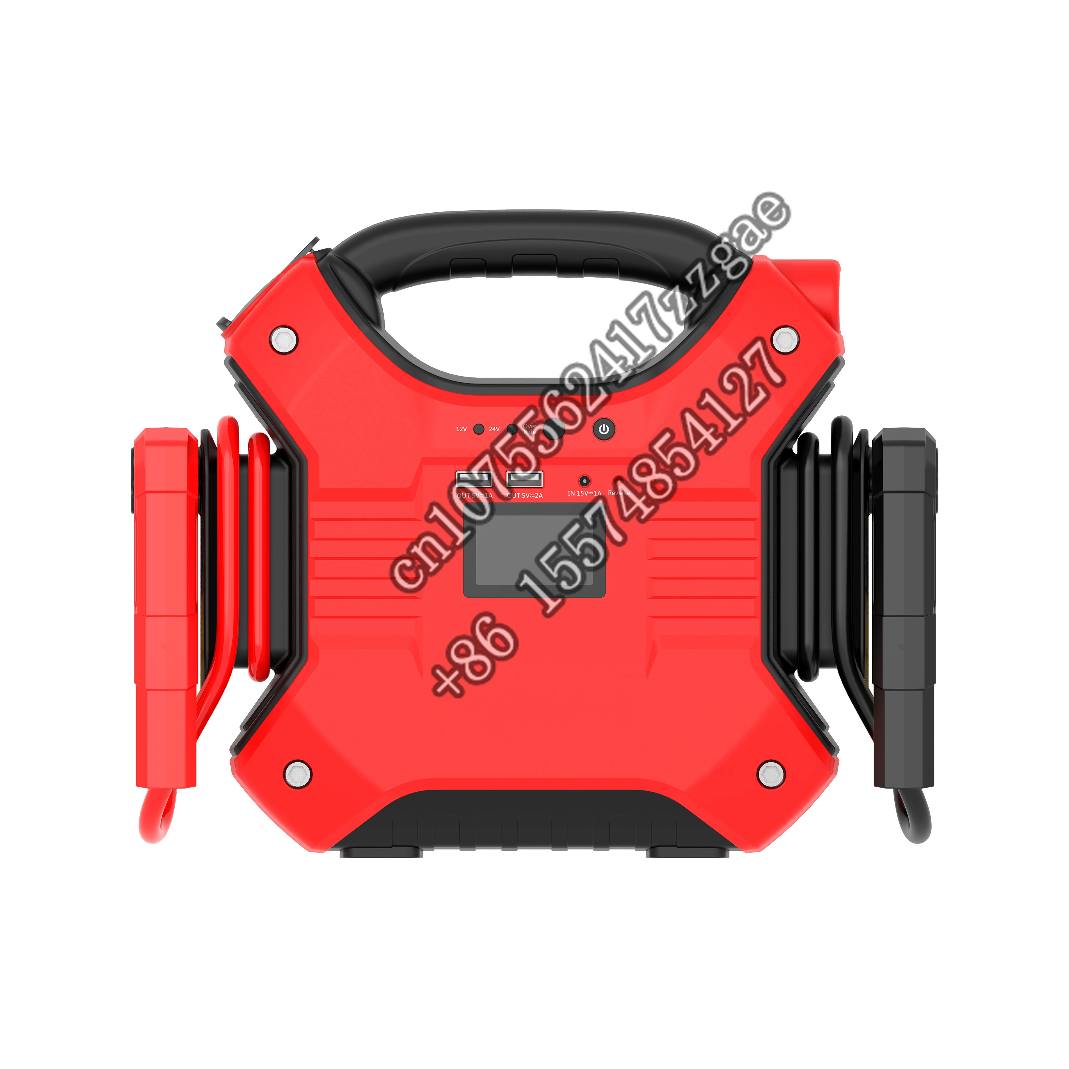 2022 Newest Design Multi-function LiFePO4 Battery 12V/24V Vehicles High Power 35000mAh Car Jump Starter