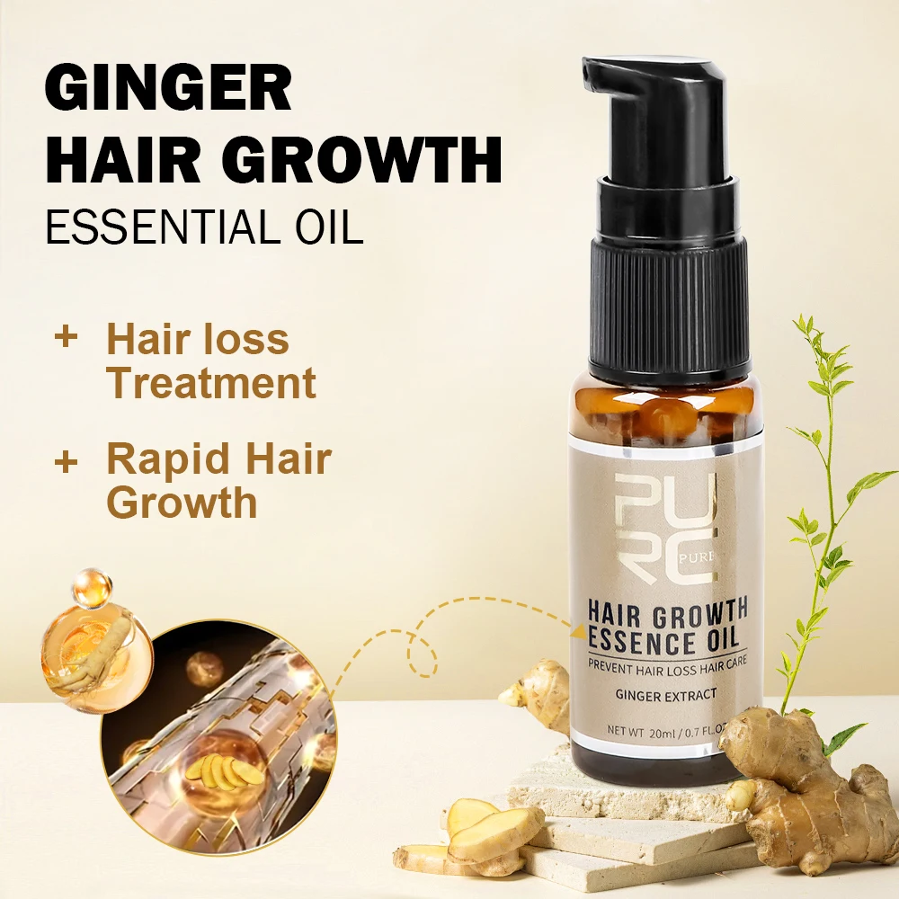 Hair Growth Oil Hair Restoration Products Hair Growth Essence Oil Ginger