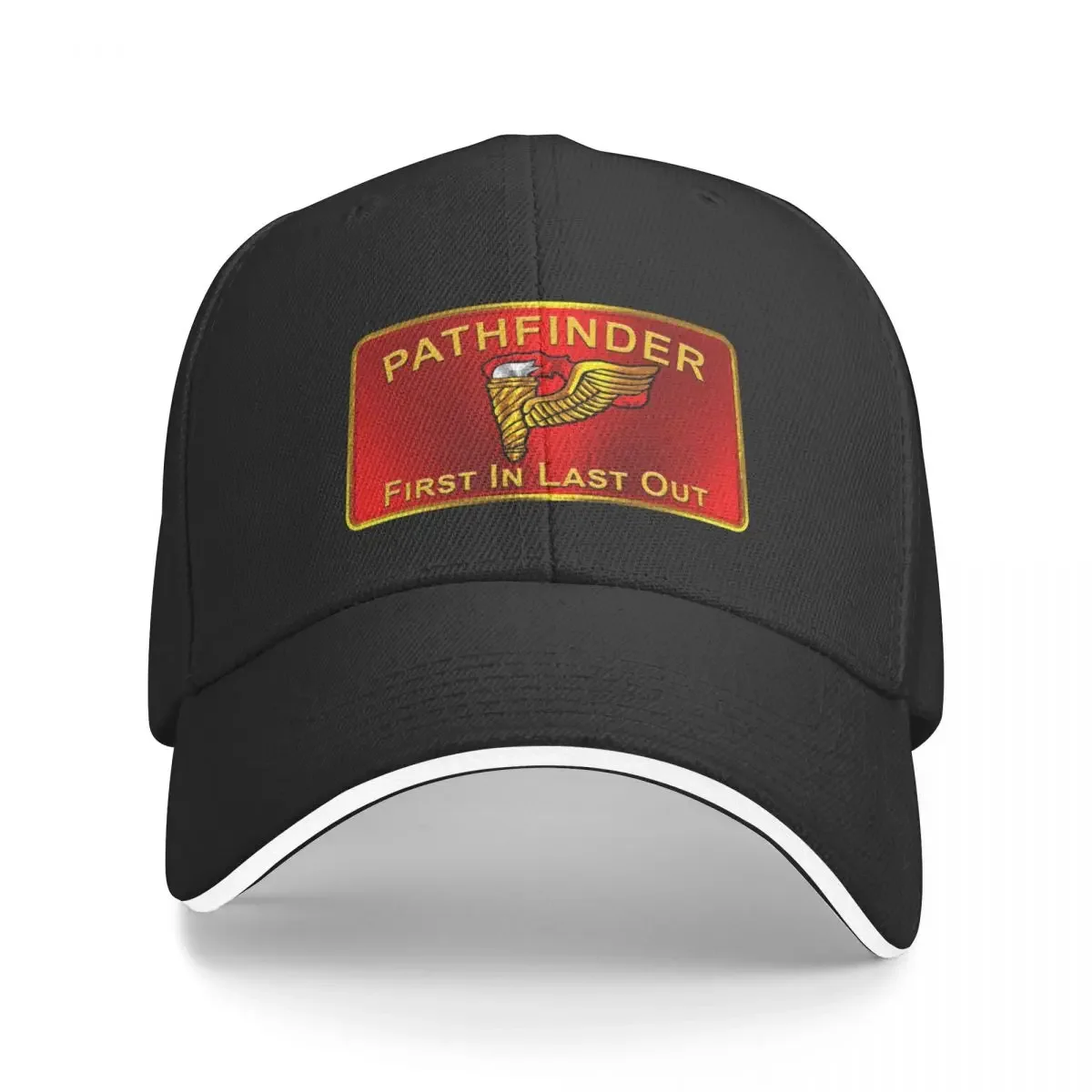 

Pathfinder “First In, Last Out” Baseball Cap hiking hat Luxury Cap derby hat Men's Luxury Women's