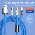 Blue 3 in 1 Cable