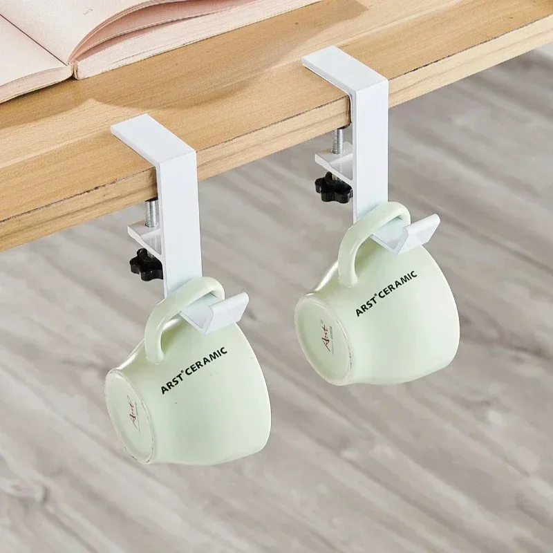 1/2pc Adjustable Desk Edge Hook Gaming Headset Desk Hanger Backpack thumbnail 11