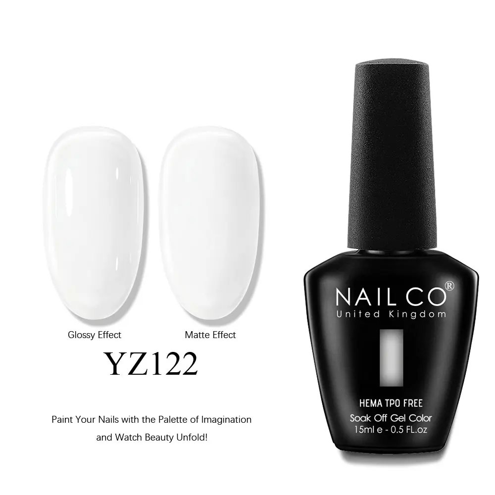 Premium Winter Gel Nail Polish - 15ML UV Semi-Permanent Varnish in High-Quality Glass Bottle