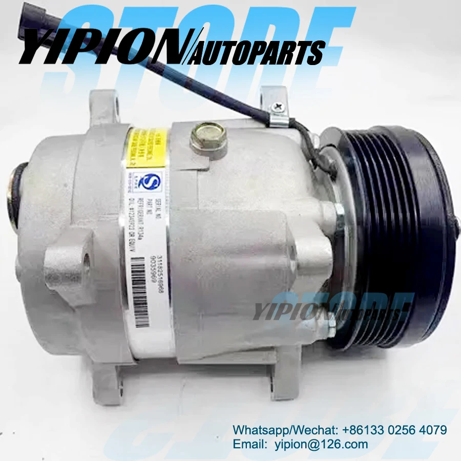 

V5 car aircon a/c ac compressor for Ferrari 456 550 575 612 F550 F575 F612 6580332 015144 15144 170594 164547 204539 0151144