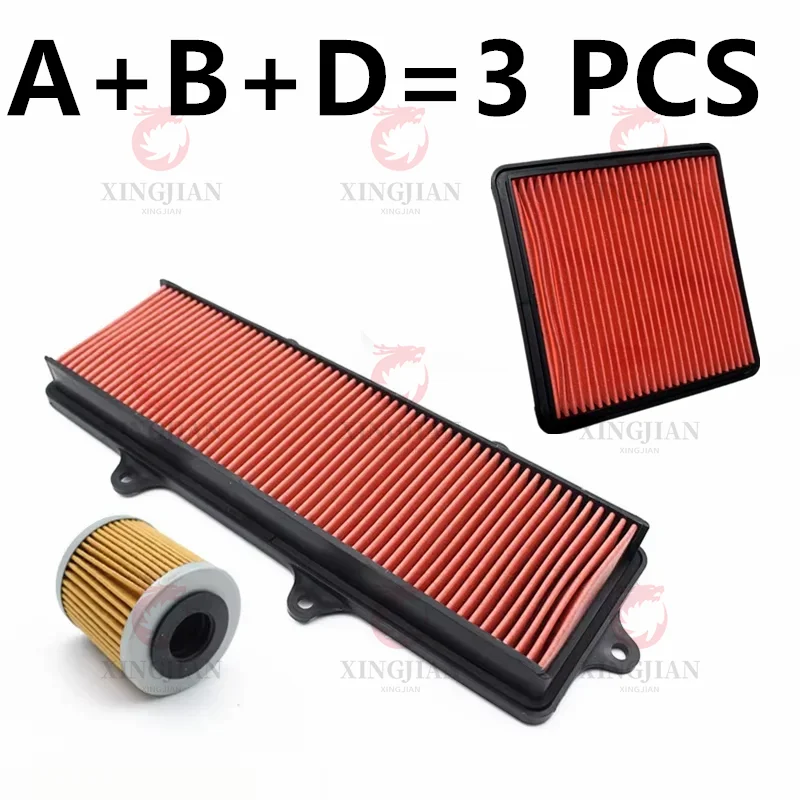 Motorcycle Air and Oil Filter