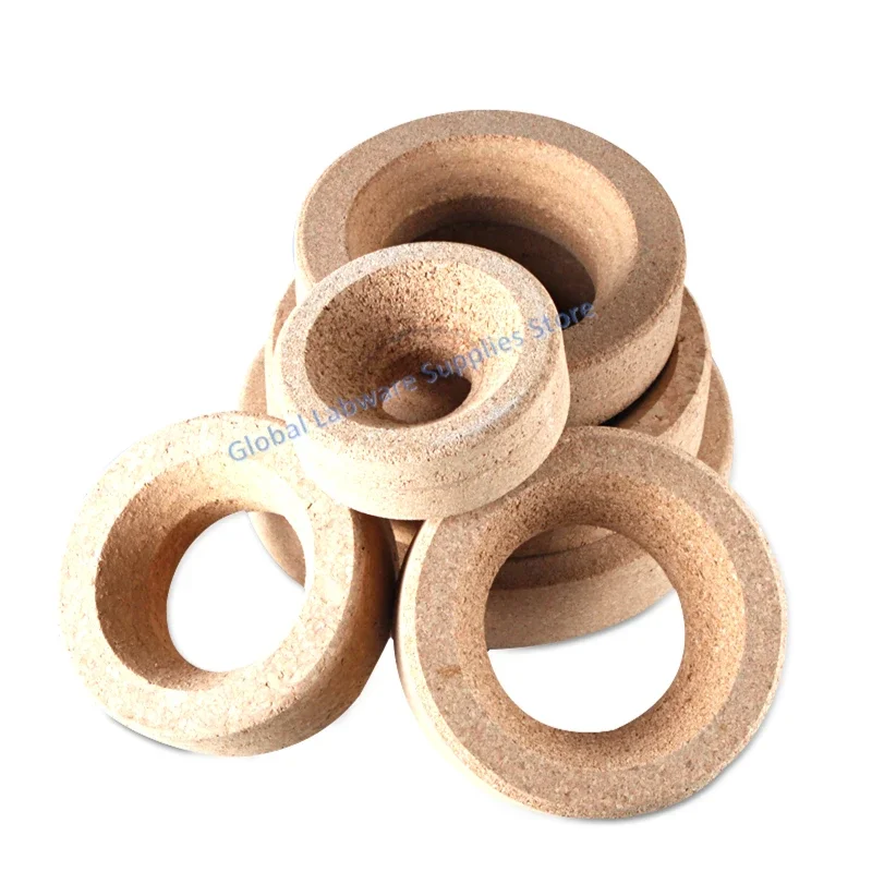 5Pcs Diameter 80mm To 160mm Laboratory Flask Cork Stand Support Holder Round Bottom Holder for 50ml-250ml Flasks Pad for Support