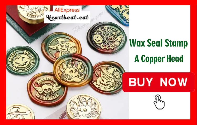 Description Picture 6 of item3D Wax Seal Stamp Mirror frame /Photo Frame Pattern/Line Blank Copper Head Envelopes Wedding Invitations Scrapbooking Gift