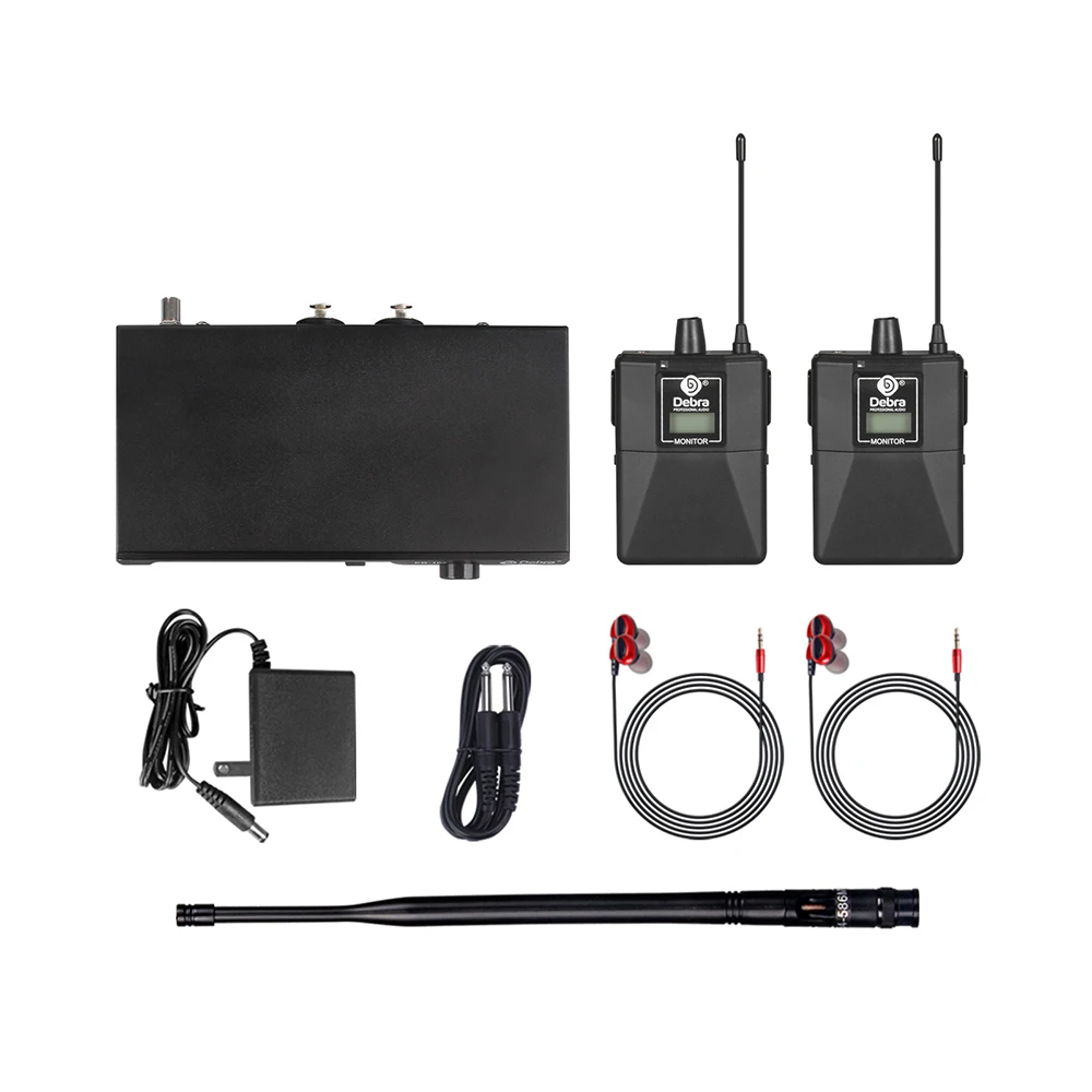 UHF IEM Wireless In-Ear Monitoring System ER-102 with bluetooth5.0 for Stage Per