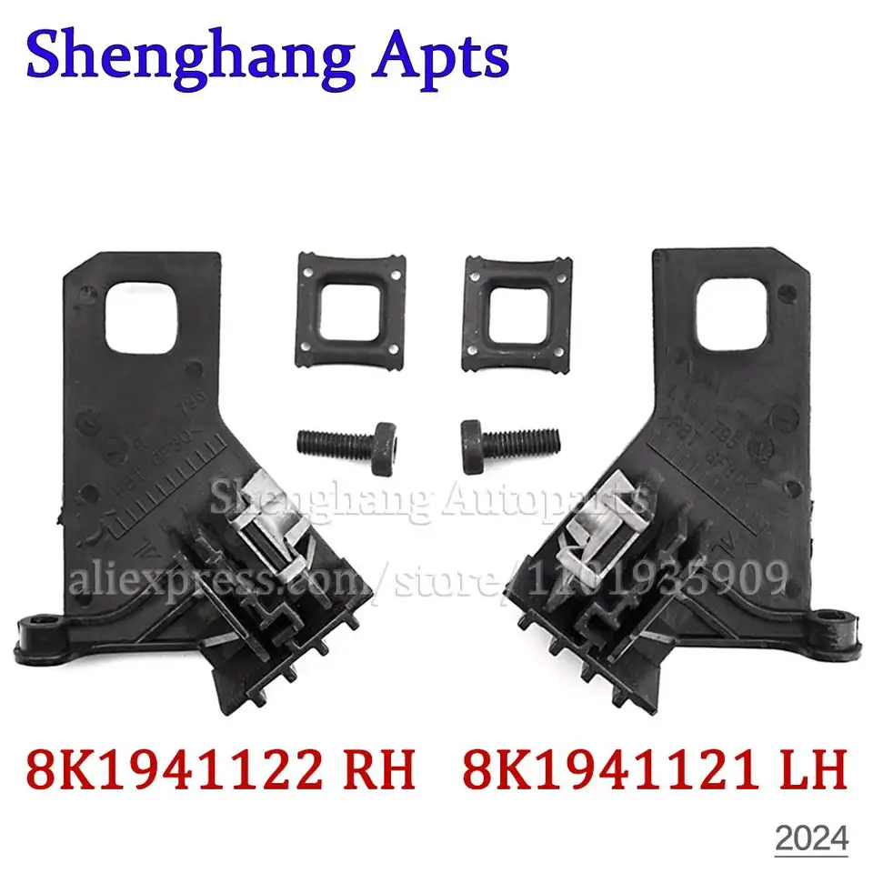 Audi A4 B8 A5 Front Headlight Repair Kit - Left & Right Replacement For 2008-2017 Models