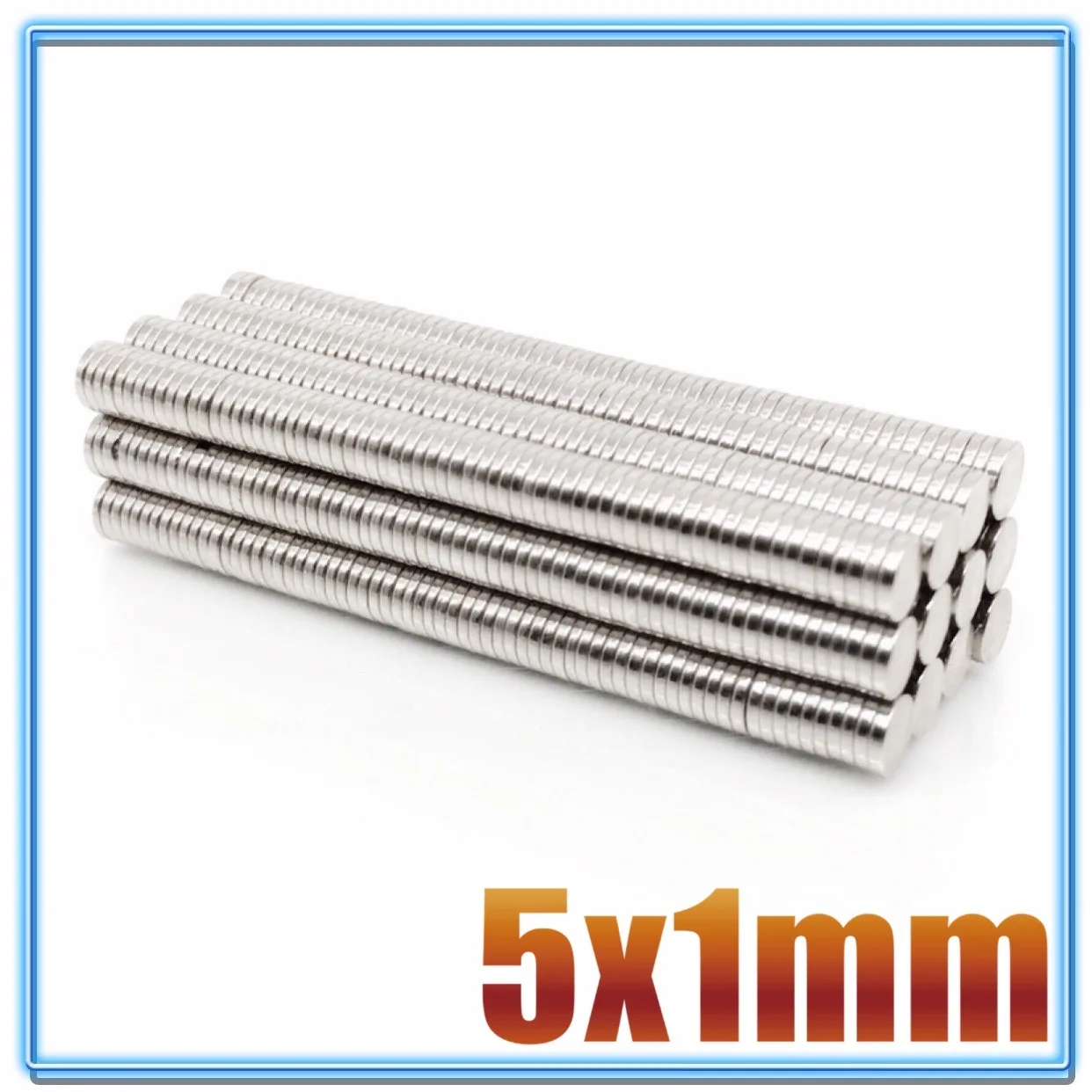 5x1mm Neodymium Round Magnets 100/200/500/1000/2000PCS