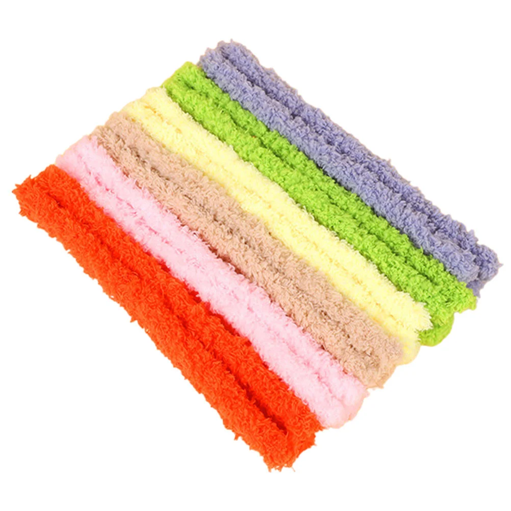 

6 Pcs Twisting Stick Material Package Colored Cleaners for Crafts Supplies Bulk Detergent Chenille Stems Plush