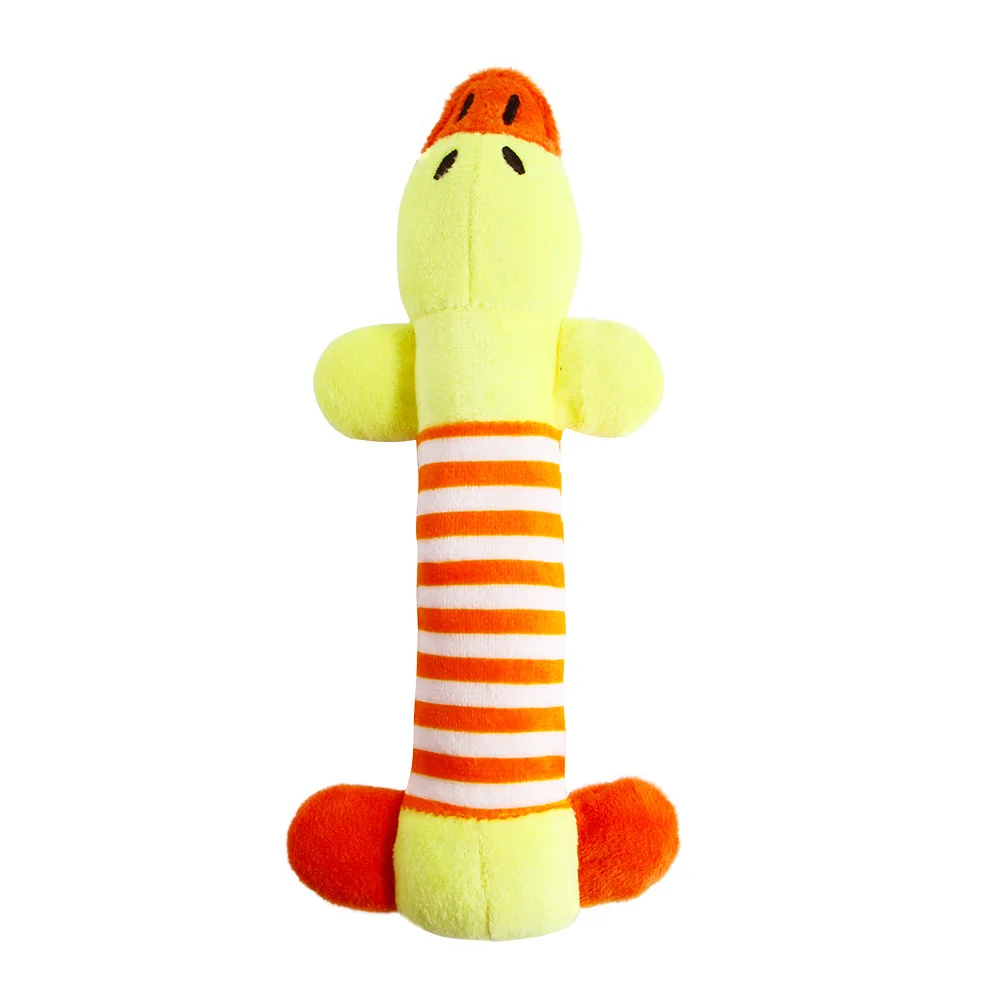 10 piece pet cotton rope toy set with teeth grinding and bite resistant golden fur large and medium-sized dog toys 3