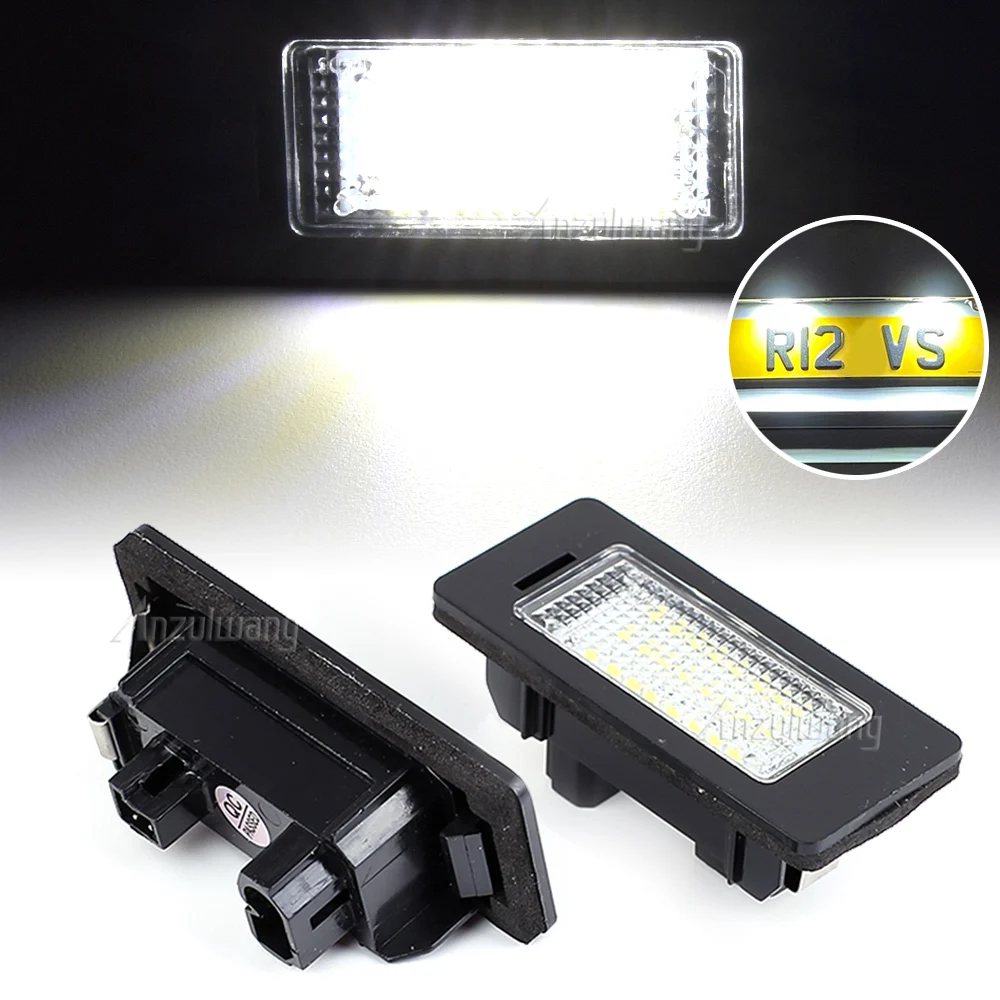 2X LED Kennzeichenbeleuchtung Für BMW E39 E60 E61 E90 E91 E92 E93 E82 E88 E70E71