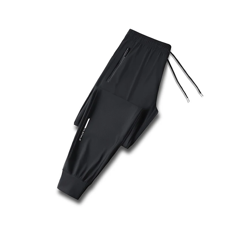 عالية الجودة السراويل الحرير الجليد للرجال الصيف ض...