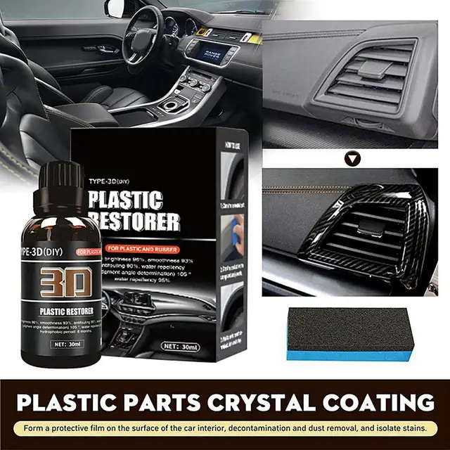 Black Trim Restorer Automotive Car Restore Ceramic Coating Protective  Finish For Car & Truck Polish Car Detailing Refreshing - AliExpress