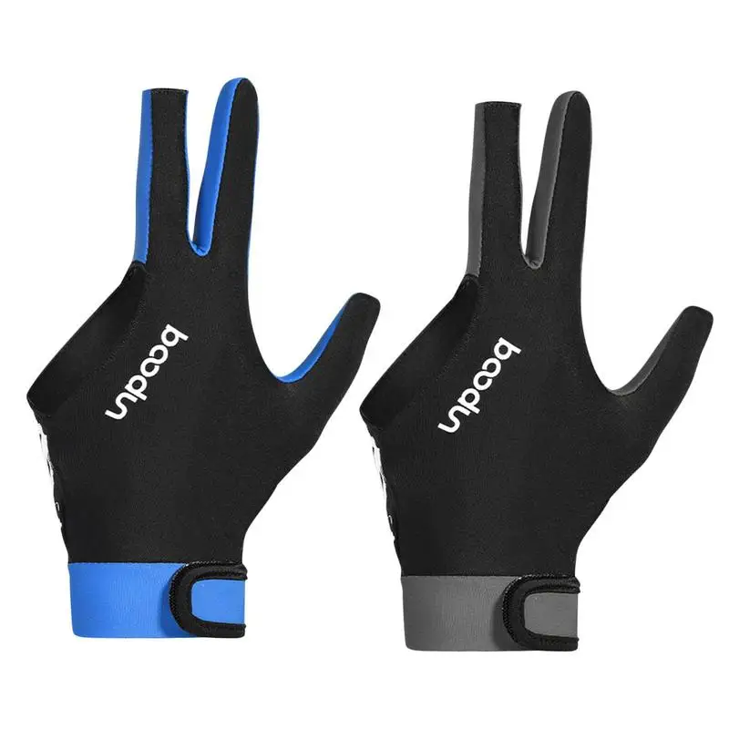 

Billiards Glove Flexible Professional Billiards Match Gloves Elastic 3 Fingers Show Gloves Sports Supplies For Billiard Shooters