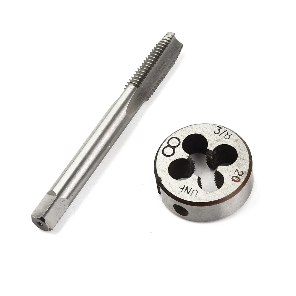 

HSS BSF 3/8-20 Straight Flute Machine Taps 2Pc H 2 High Quality Tap And Die For Iron Steel Copper Aluminum Processing Hand Tools