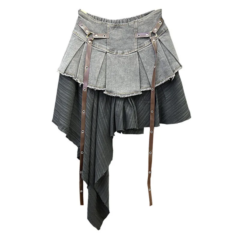 Women's Pleated A Line Skirt Image 4