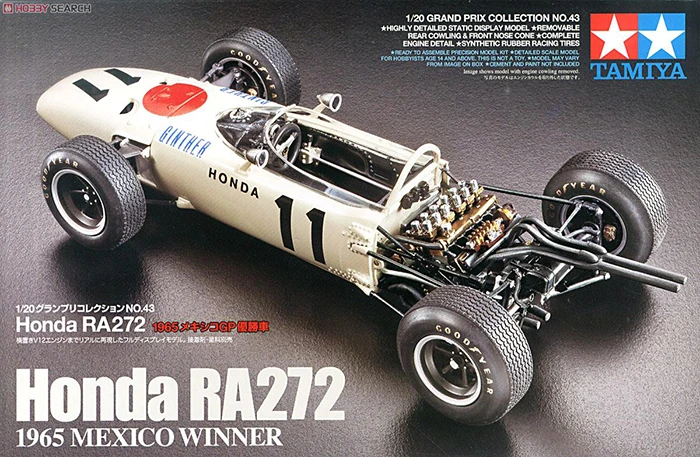 tamiya-20043-static-assembled-model-1-20-scale-for-f1-honda-ra272-1965-mexico-winner-car-model-kit
