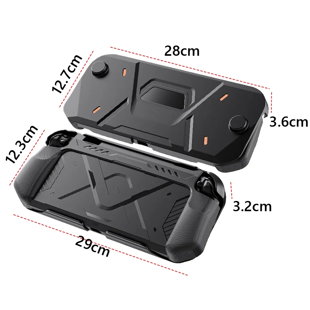 For NS2 Game Console Protective Shell TPU Case Hard PC Front Cover Ergonomic Grip Joycon Protective Shell for Switch 2