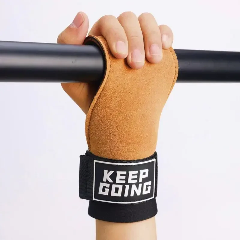 1Piece Wrist Support Gloves Fitness Pull-up Assist Belt Pull-up Wrist Grip Belt Push-pull Back Auxiliary Horizontal Bar
