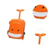 Children Beach Toy Set Outdoor Toy Travel Beach Kid Pull Toy Sand Digging Tool Hourglass Shovel Bucket Kits Luggage Trolley Case 5