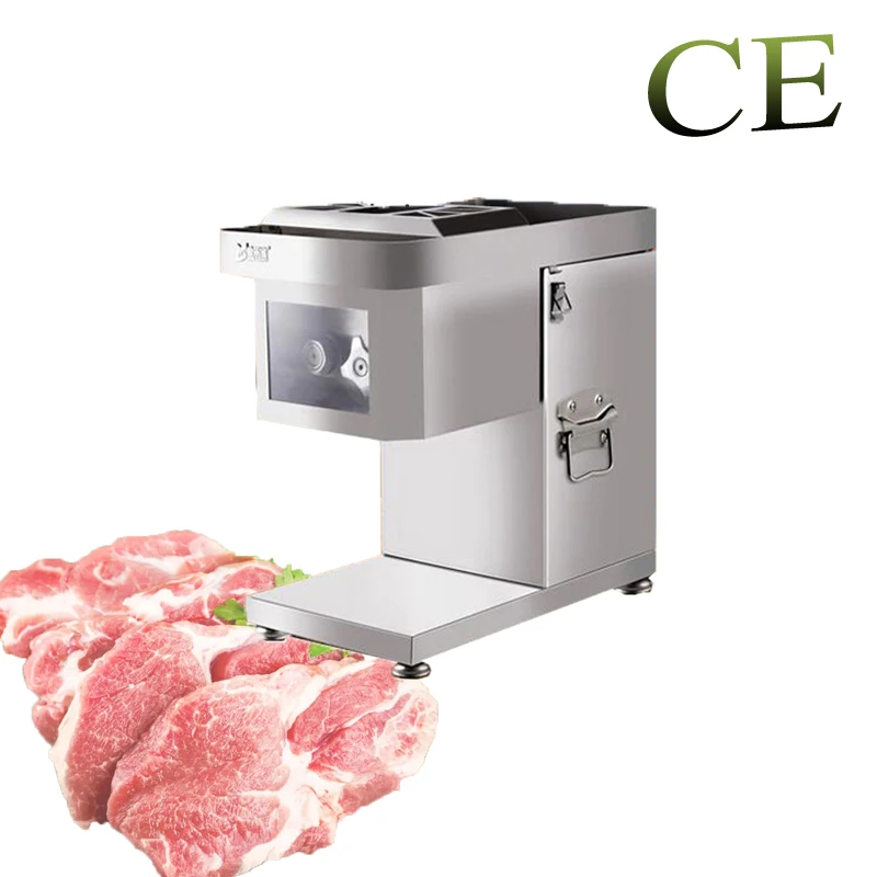 

Electric Meat Cutter Stainless Steel 3mm Blade Automatic Kitchen Household Appliance Commercial