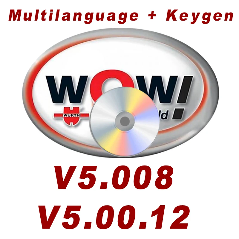 

wow wurth software V5.00.8 R2 Multilanguage with Free Keygen for cars and trucks VD Delphis DS150E Multidiag wurth wow 5.00.12