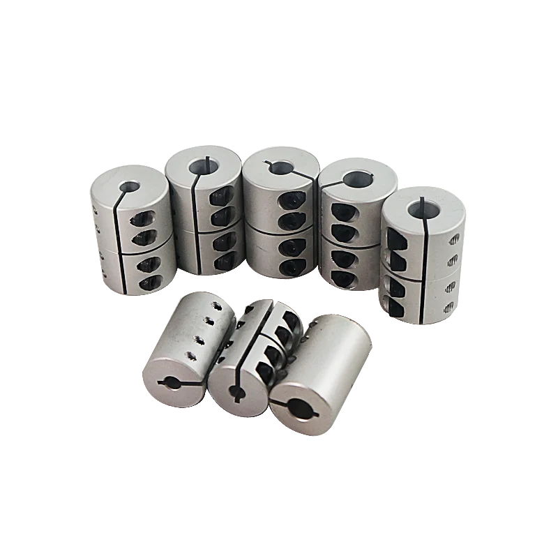 Rigid Coupling for Servo Motor and Stepper Motor Aluminum Alloy Ball Screw Coupling for Engraving Machine shaft coupler,rigid shaft coupler,rigid flange coupling