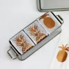 New Metal Rectangular Iron Box with Lid Storage Box Cake Packaging Box Durable Old-fashioned Buckle Iron Box 3