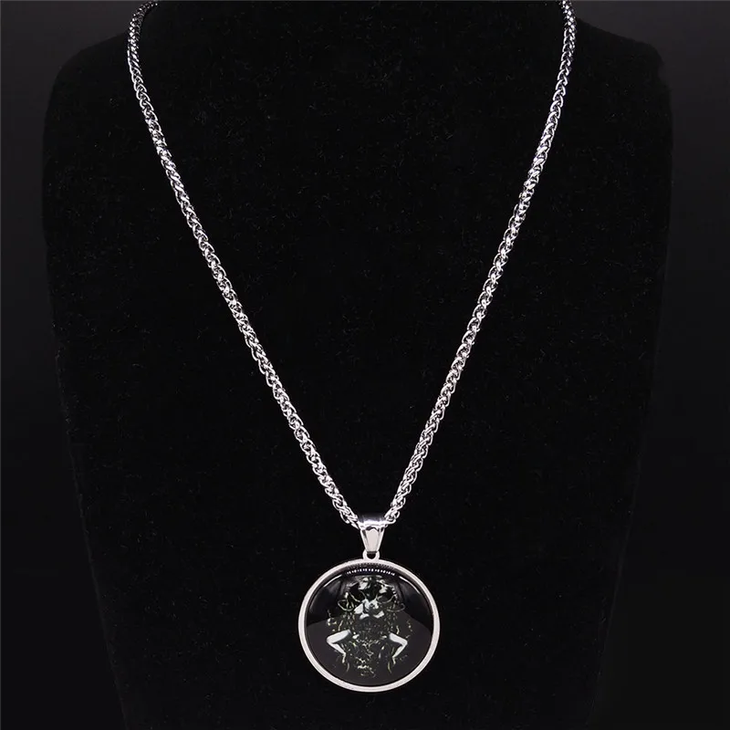 Lucifer Sigil Stainless Steel Pendant Necklace