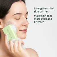 Barre de savon à l'huile d'arbre à thé pour hommes et femmes, nettoyage en profondeur, apaisant pour la peau sèche, soin des odeurs corporelles, exfolie et raffermit la peau, 100g 4