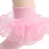 Ins Fashion Children's Dance Socks Princess Girls Frilly Sock Soft Infant Baby Socken Ruffle Socks For Kids School High Quality 5