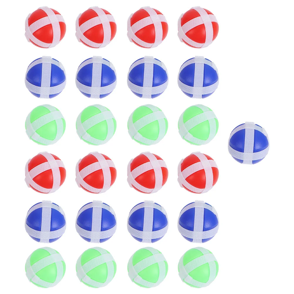 

30Pcs Sticky Balls Children Dart Sticky Balls Plastic Dart Balls Sticky Interactive Balls for Dart Game