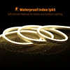EU plug 12V/24V Neon Strip 1/2/3/5/10M Neon LED Strip With Touch and Hand Sweep Dimmer Switch For Home Kitchen Decor Lighting 4