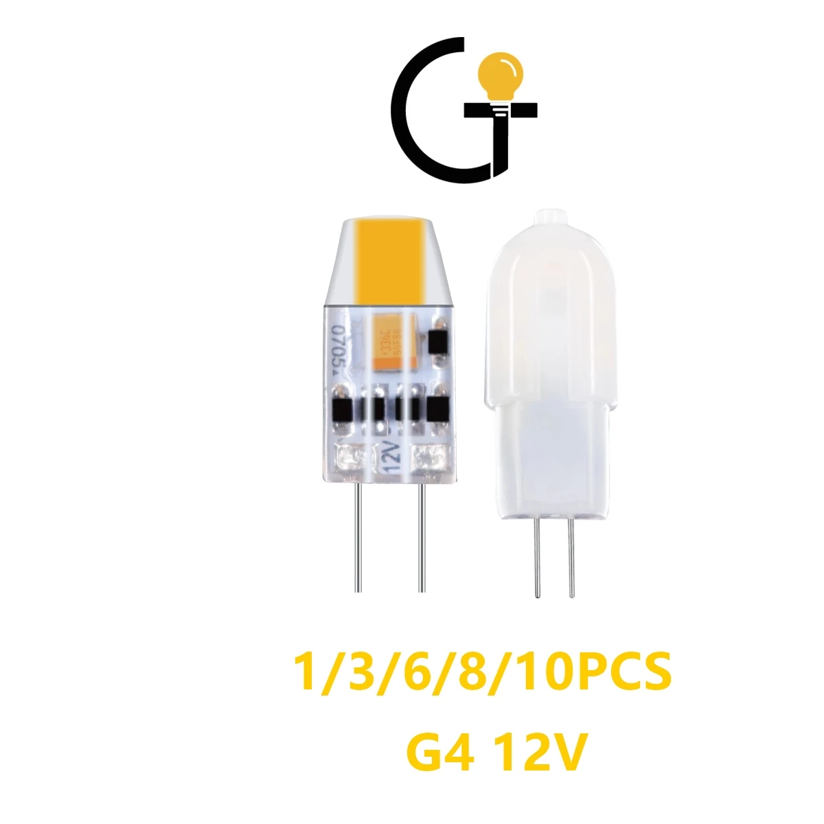 Светодиодная мини-лампа G4 AC/DC 12V 1,2 W 1,4 W высокая светоотдача для хрустальных люстр, не требующая установки галогенных ламп 20W 50W