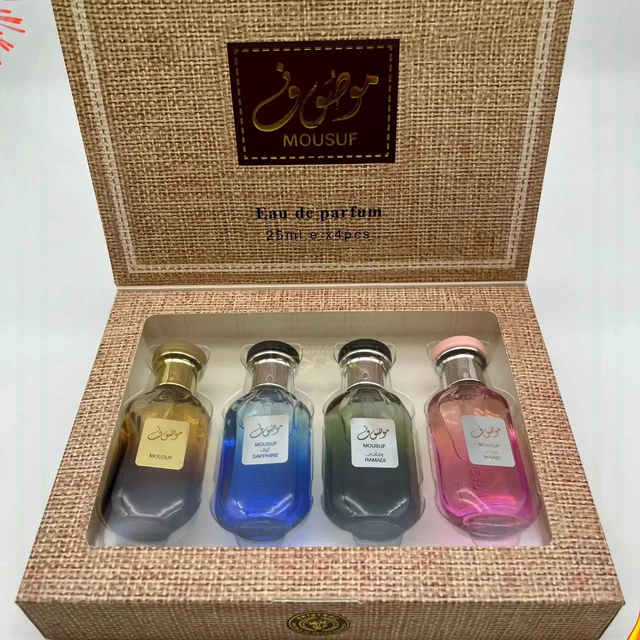 Classic Perfume Set Long Lasting Perfumes For Man And Woman Flower Fruit Wood Fragrance Arab Body Spray Parfum Gift Box