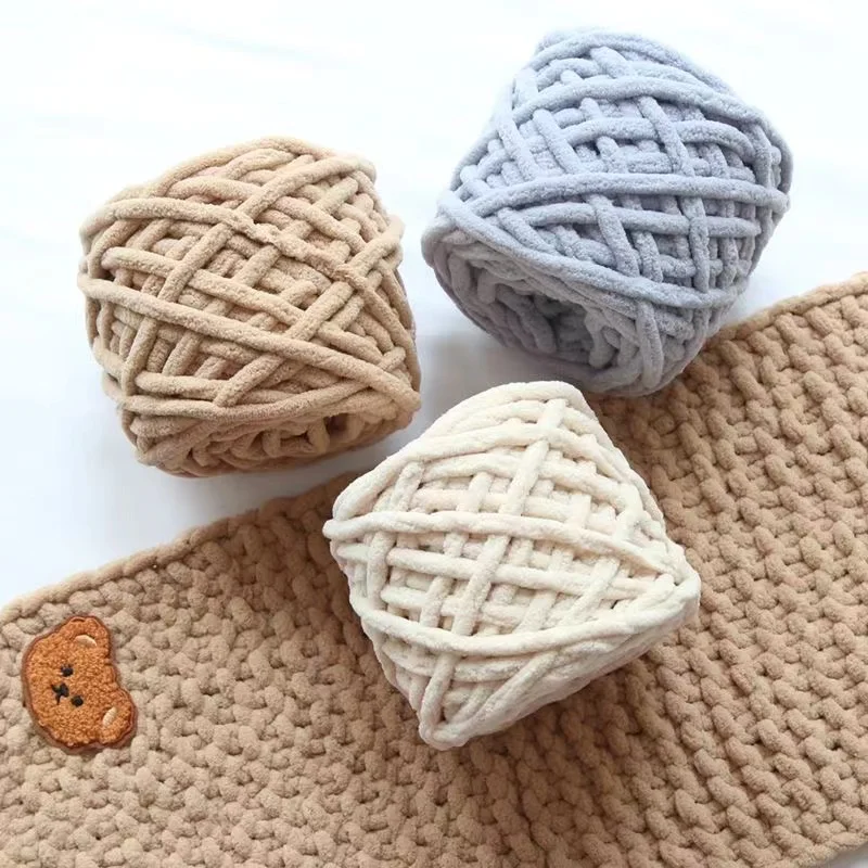 Knitting Yarn 1 Ball Lce Line Soft Comfortable Warm Knitted Scarf Slippers Hat Gloves 90 100g