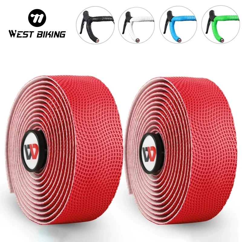 Bike Handlebar Tape WEST BIKING Road Bike EVA Soft Winding Anti-slip Shock Absorption